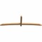 Ekena Millwork Bellingham Timber Gable Bracket, Western Red Cedar, 108"W x 31 1/2"H x 3 1/2"D x 3 1/2"F, 7/12 Pitch GBW108X31X0404BEL00SWR - alternate 2